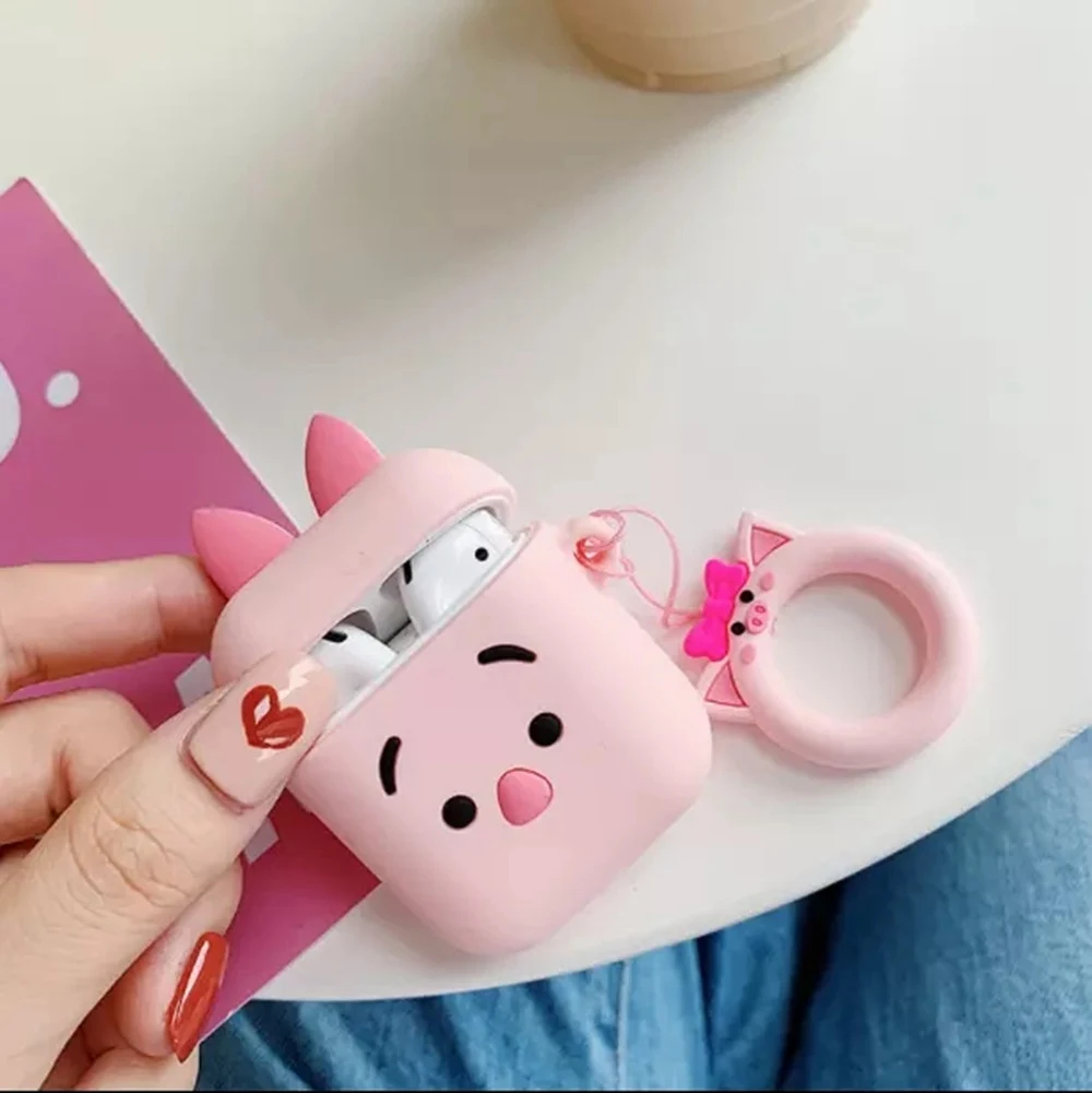 Для AirPods чехол милый мультфильм защитный чехол прекрасный для Airpods беспроводные наушники чехол для Air pods аксессуары чехол для наушников - Цвет: D5