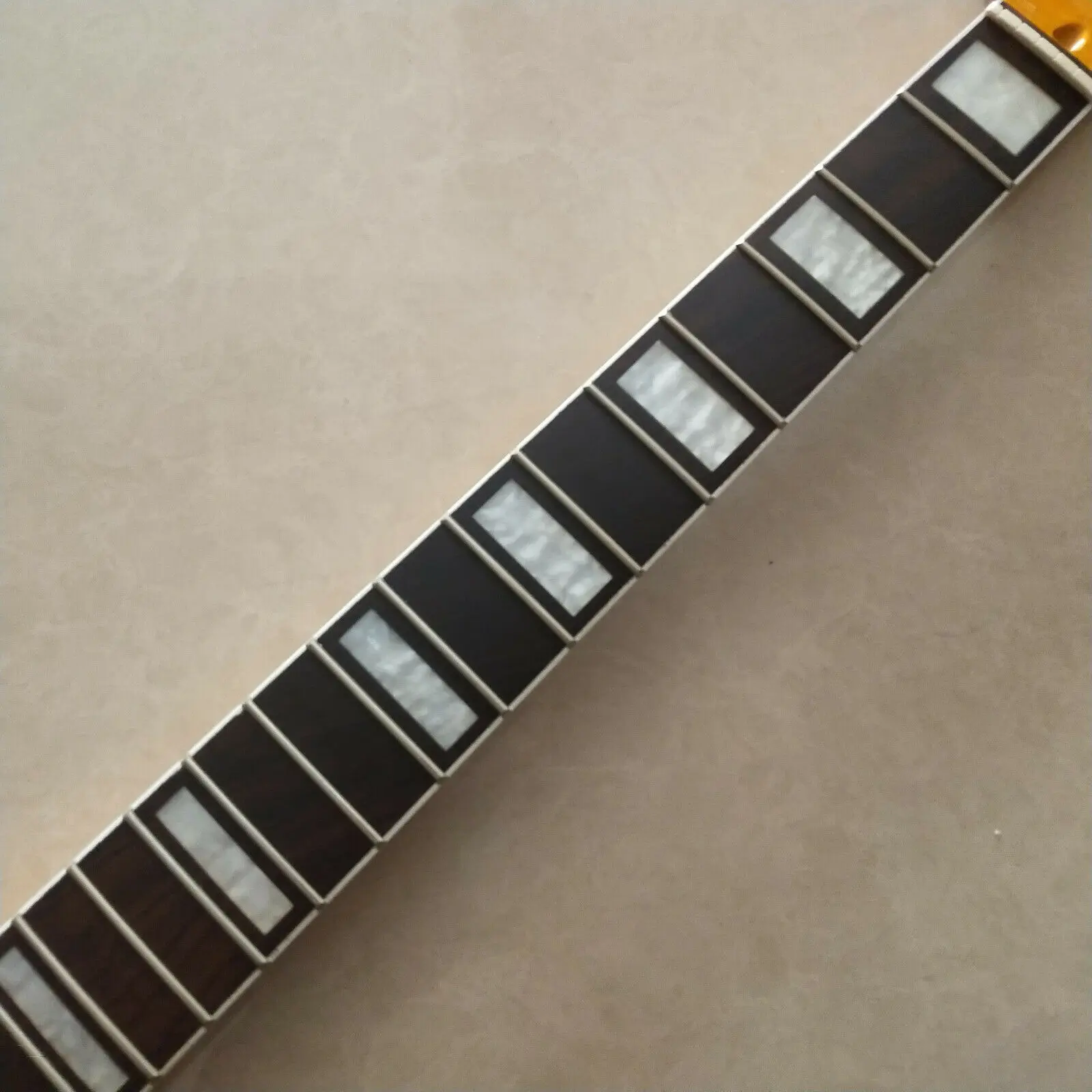 Гриф для электрогитары из желтого клена 21 Лад инкрустация розового дерева