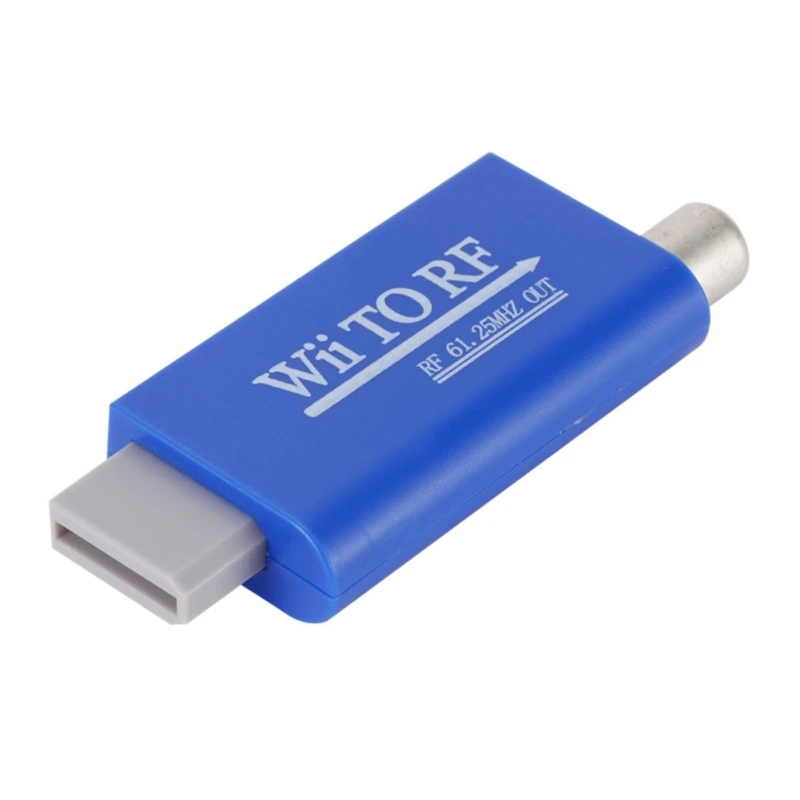

X37D WII Game Consoles to RF Converter Adapter Radio Frequency RF Output Wii2RF Converter for TV with RF Siginal
