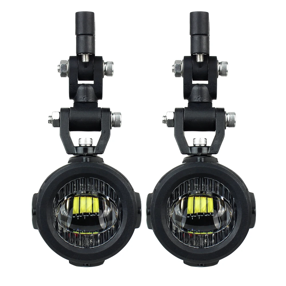 

Upgrade Motorcycle fog light Auxiliary Lights Brighter Lamp 40W 6000K for BMW R1200GS F800GS F700GS F650 K1600
