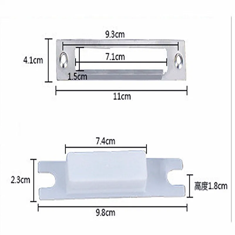 92*60 мм дверной замок с разрезом деревянный из нержавеющей стали|Замки| |