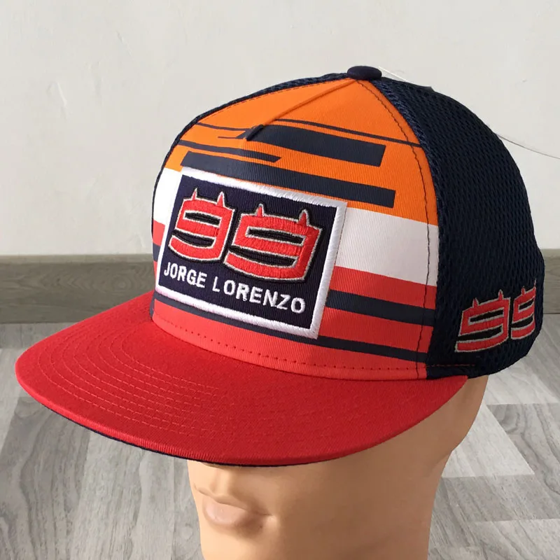 Новинка, Moto Gp F1, Jorge Lorenzo 99, мужская спортивная бейсбольная Кепка с вышивкой, бейсболка - Цвет: BLACK