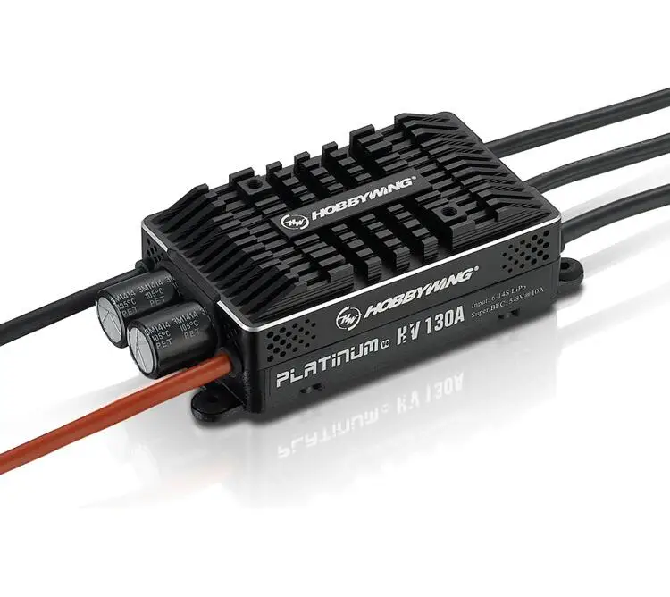 1 шт. оригинальный Hobbywing Platinum HV V4 130A BEC / OPTO 5 14S Lipo пустые формы бесщеточный ESC для