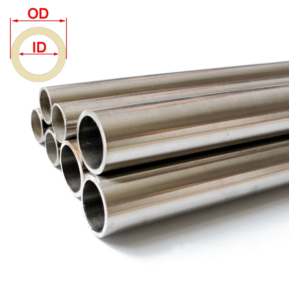 Tubo de acero inoxidable OD, diámetro exterior de 30mm, ID de 27mm, 26mm, 24mm, 22mm, 20mm, 18mm, 16mm, 304 tubos, producto personalizado