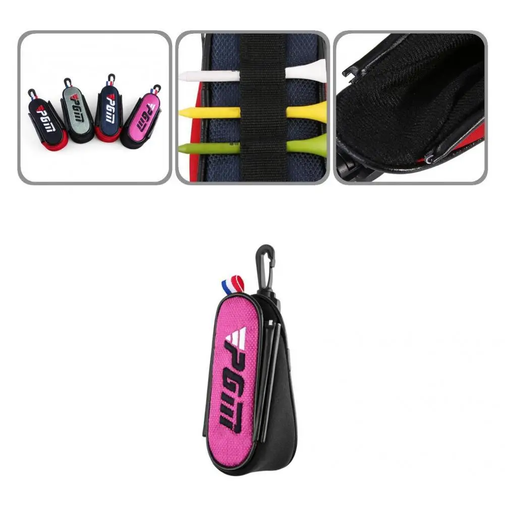 

Exquisite Craftmanship Three-dimensional Embroidery Mini Golf Ball Waist Pouch for Exercise