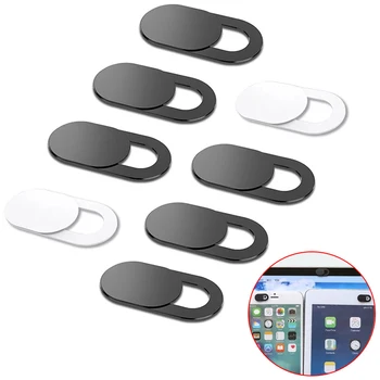 20/10/5/1 Pcs Oval Webcam Cover Privacy Protective Anti-spy Cover Anti-Peeping Protector Shutter Slider For Laptop Tablet Camera