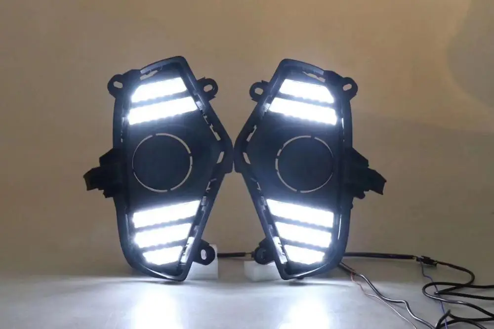 Для Toyota RAV 4 RAV4 2019 2020 желтый сигнал поворота Водонепроницаемый ABS 12 В Автомобильные