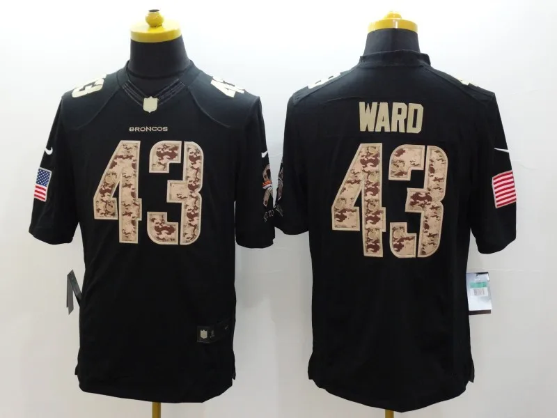 

Custom Denver Broncos- Sewing American Football Sportswear with Name & Number Customized Rugby Jerseys for Team Players