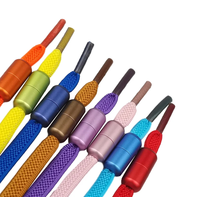 

1Pair No tie Shoelaces Multicolour Elastic Shoe Laces For Kids and Adult Sneakers Shoelace Quick Lazy Laces 21 Color Shoestrings