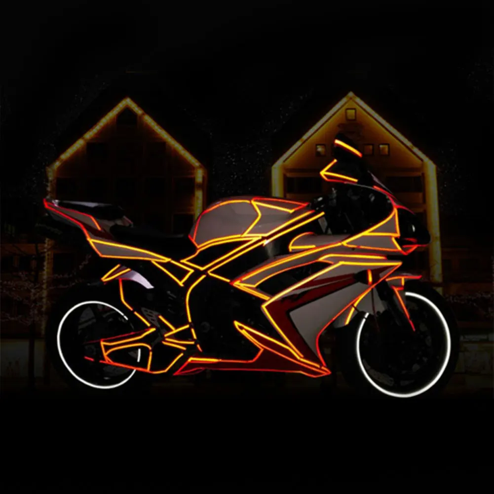 Светоотражающая лента водонепроницаемая самоклеящаяся безопасная наклейка для