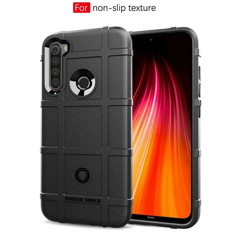 Прочный чехол для Redmi Note 8 Xiaomi Pro Мягкий бампер телефона защитный Xiomi Note8 | Мобильные