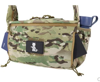 Outdoor New Single Shoulder Messenger Bag Tactical Single Shoulder Briefcase Large Capacity Camouflage Bag Imported 500D Cordura