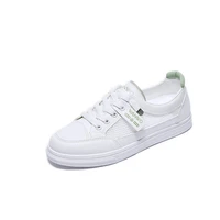 2021summer all match sports white shoes refreshing and breathable pu material soft and comfortable wear resistant non slip shoes