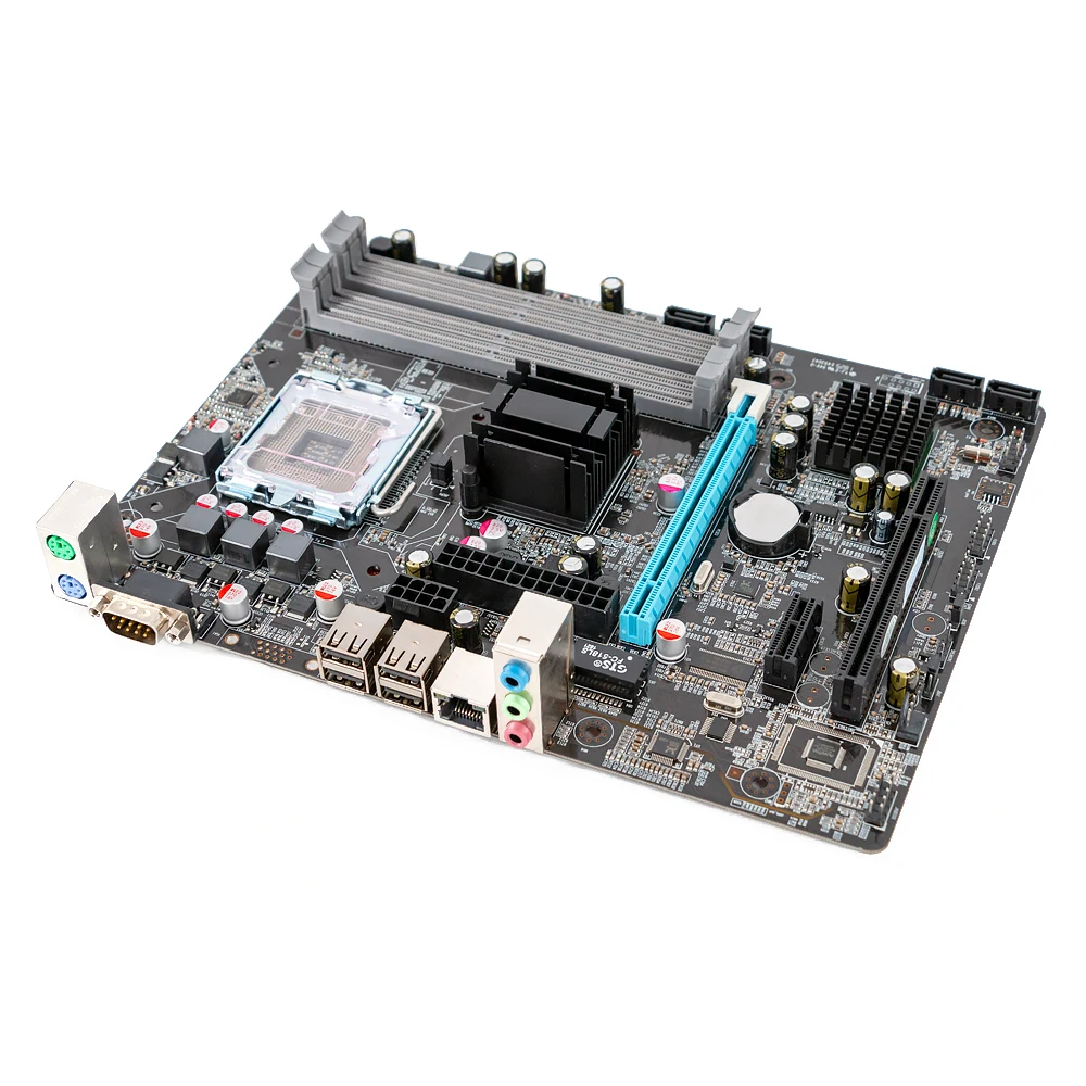 Huanan Zhi P45-D2 M-ATX материнская плата P45 для LGA 771/775 DDR2 8 Гб SATA2.0 USB2.0 VGA PCI-E 245*182 мм Поддержка L5420 L5410 Процессор