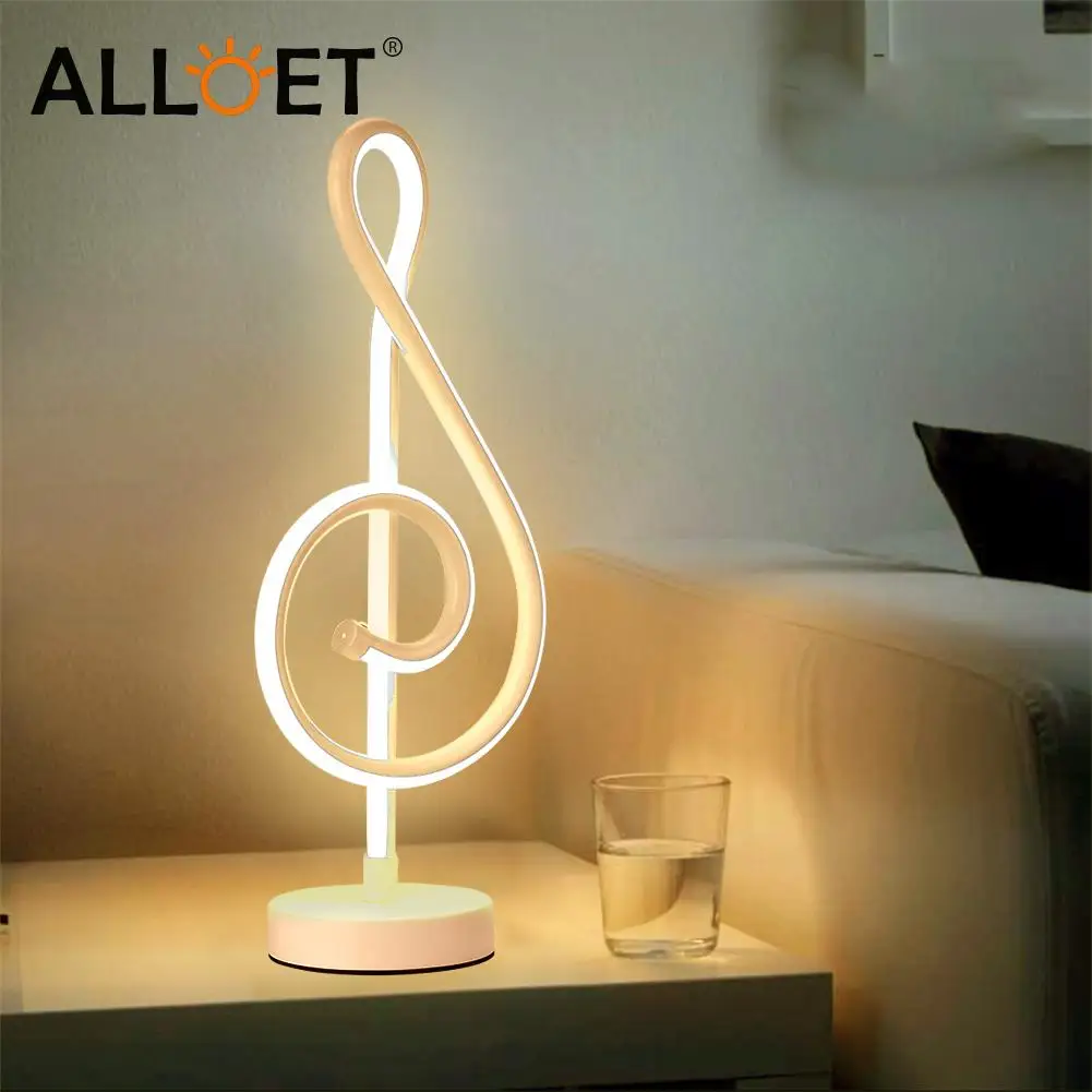 

Note Table Lamp LED Eye Protection Reading Desk Light for Bedroom Living Room Bedside Art Study Night Light 86-260V