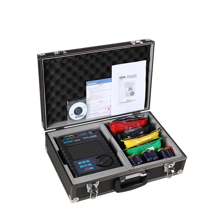 

Customize AC 40V max CR3000B Digital Earth Resistance Soil Resistivity Tester