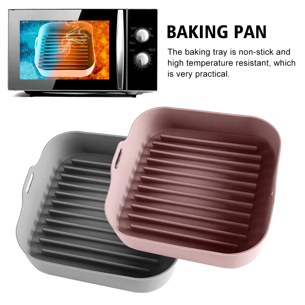 Кухонный инструмент антипригарный с ручкой силиконовый гриль сковорода