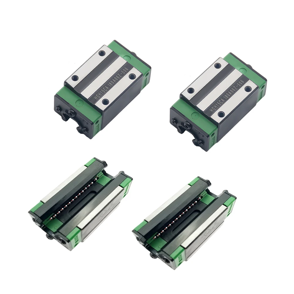 HGR20 HGR15 Square Linear Guide Rail 2pc+4pcs HGH20CA/HGW20CC HGH15CA Flang Slide Block Carriages For CNC Router Engraving | Обустройство