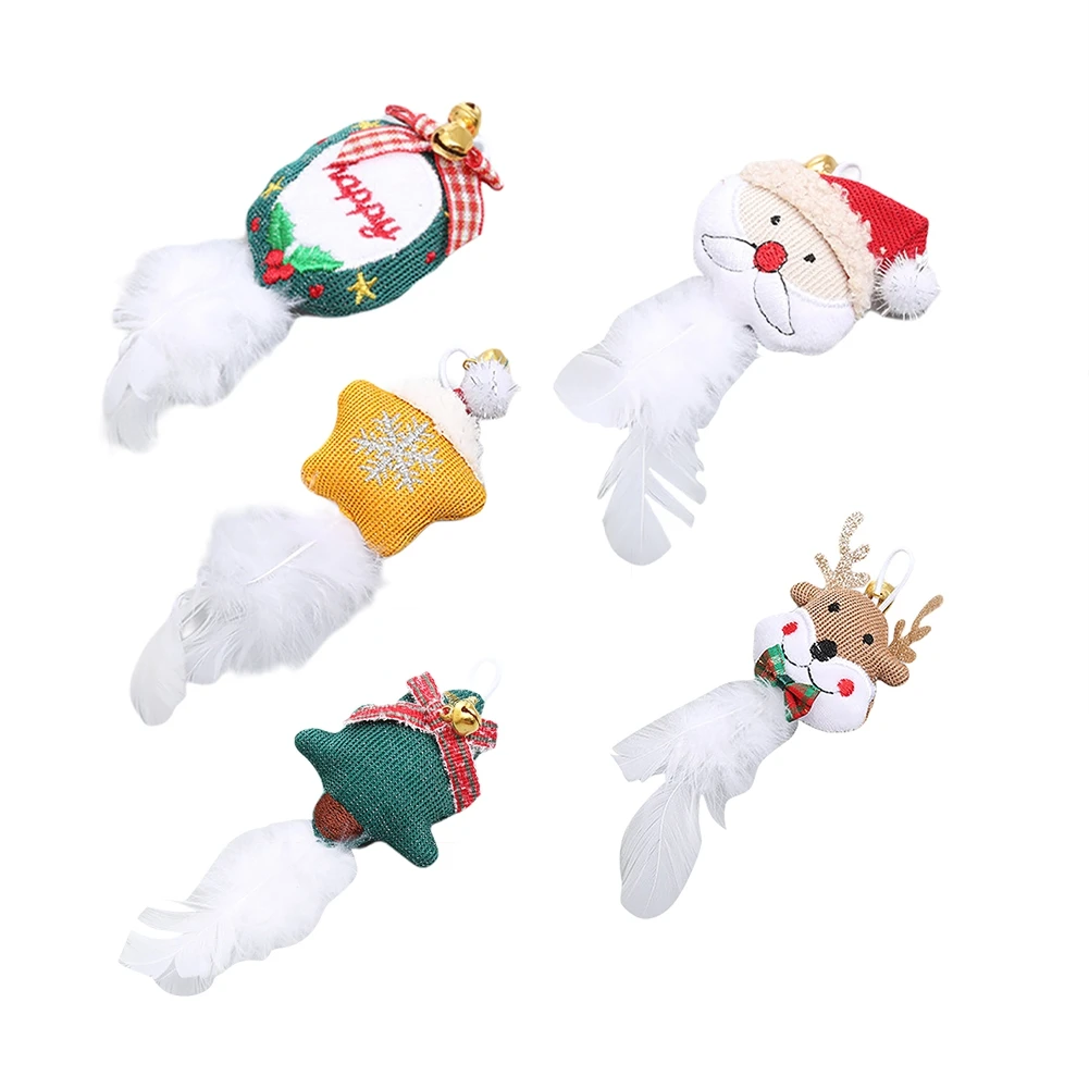 

1 шт., сменная игрушка для кошек и перьев