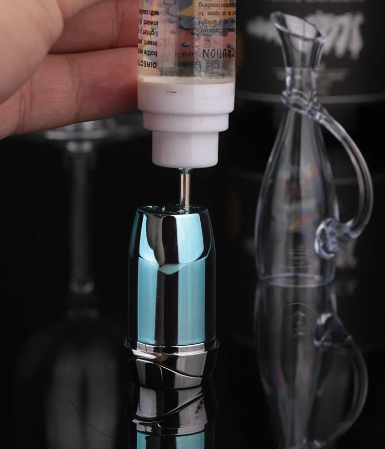 Wake up bottle Electronic Cigar Cigarettes Lighter Metal Gas Lighter Two Torch Lighters Smoking Accessories Gadgets For Men