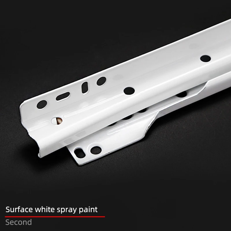 Слайды для выдвижных ящиков с двумя направляющими шкафов утолщенный стол