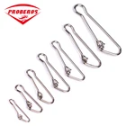 100 шт., рыболовные крючки из нержавеющей стали