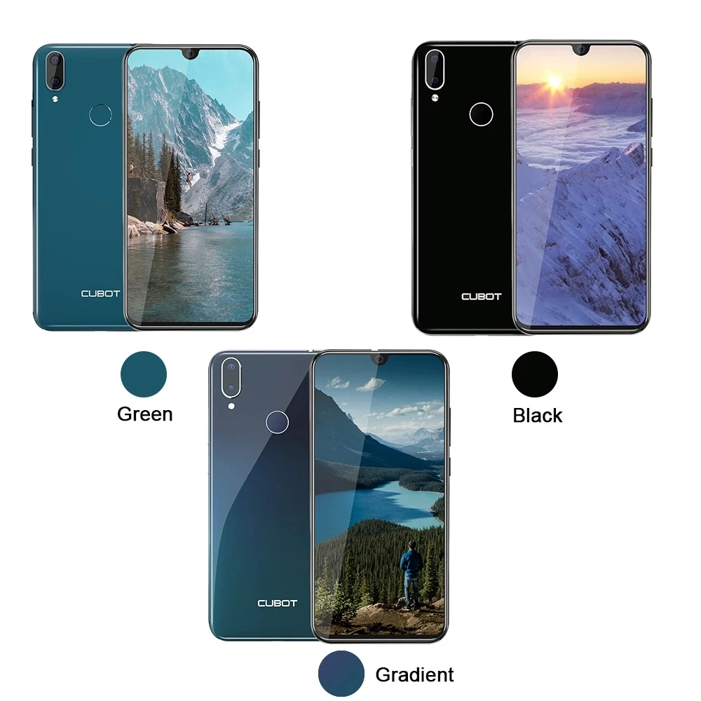 Cubot R19 смартфон с четырёхъядерным процессором ОЗУ 3 ГБ ПЗУ 32 Android 9 0 19:9|Смартфоны| |