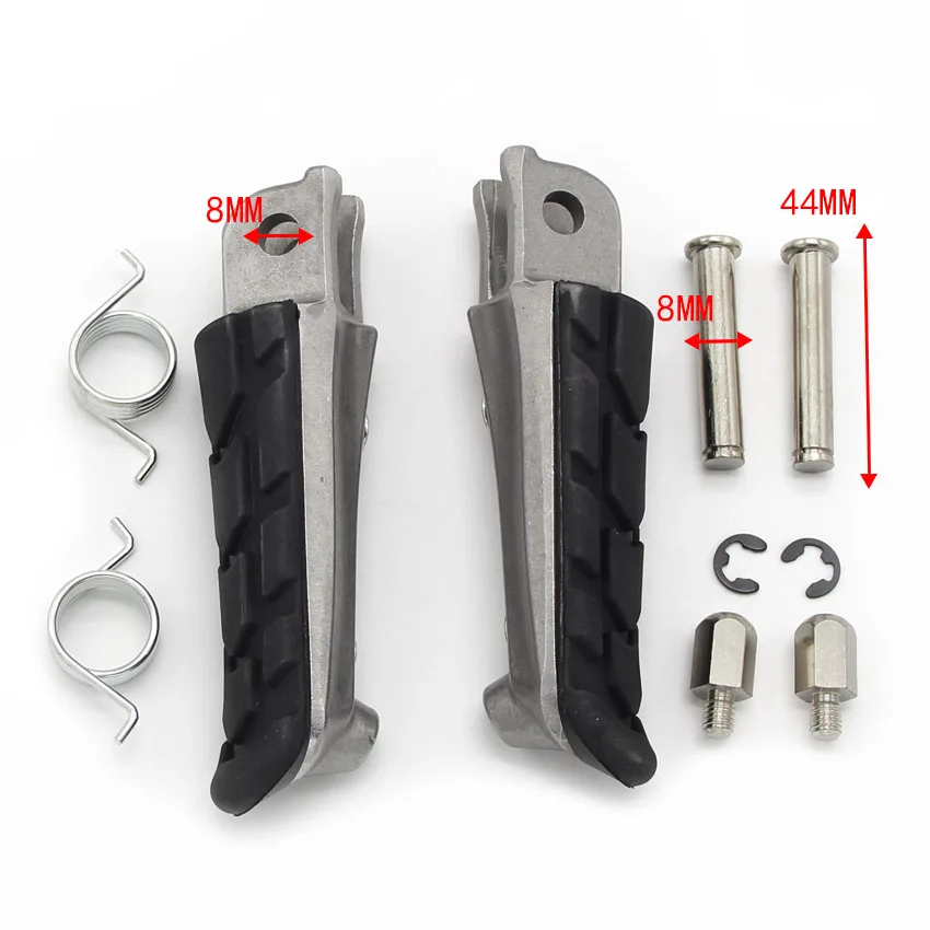 

Footrest Front Pedals Foot Pegs For Honda CBR1100XX Blackbird Interceptor VFR800 VFR800FD Deluxe 50645-MBW-305 L 50645-MBW-000 L