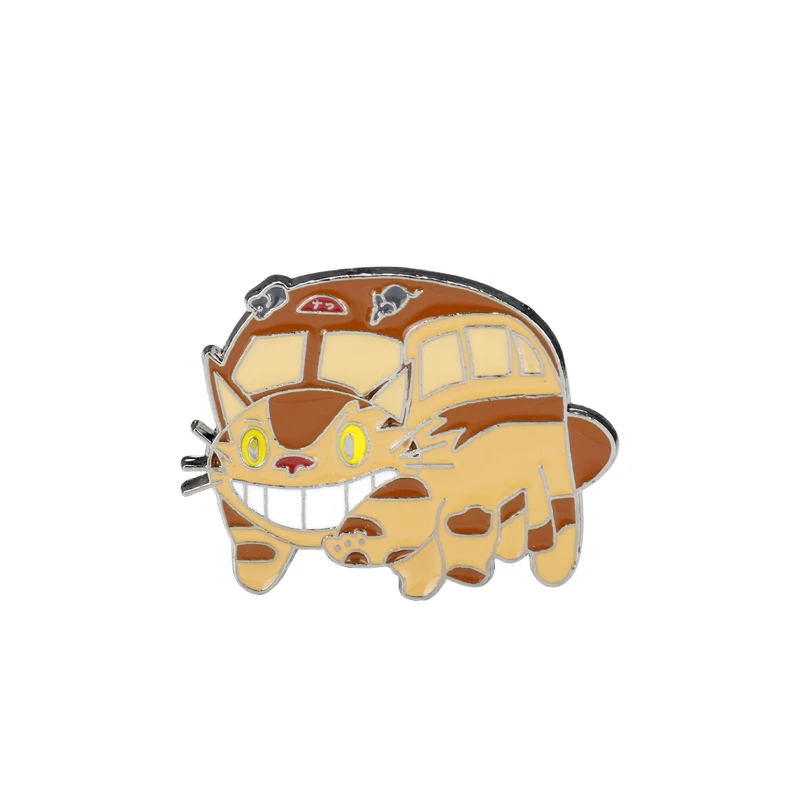 Dongsheng ювелирные изделия аниме Унесенные спиралью Металлические Булавки Tonari no My