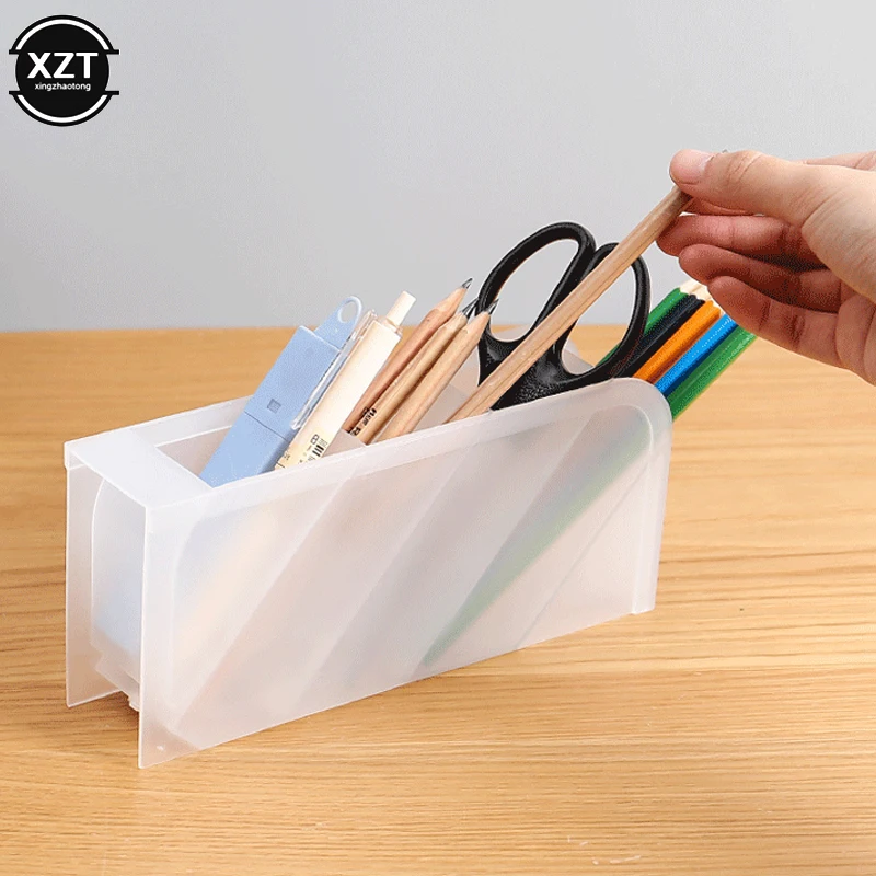 Многофункциональная подставка для ручек и карандашей 4 сетки аксессуары