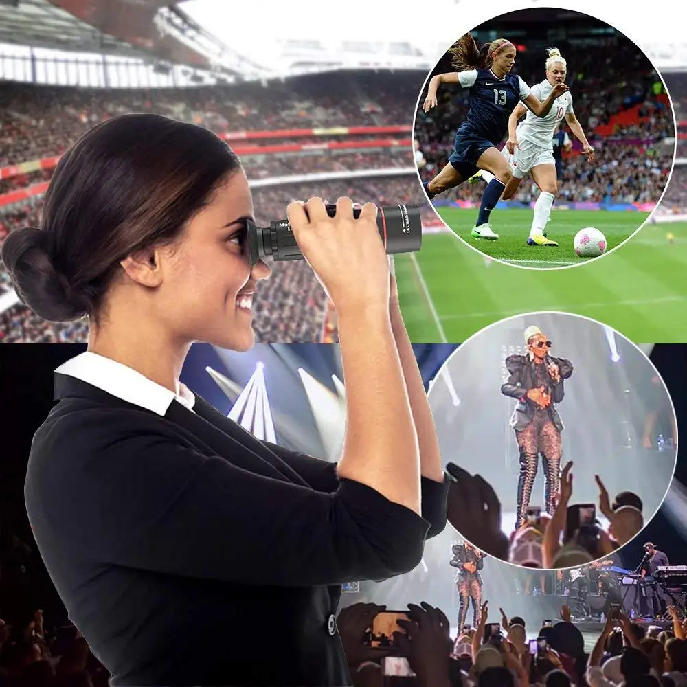 Универсальный телескоп Apexes для телефона оптический зум объектив 18X со штативом