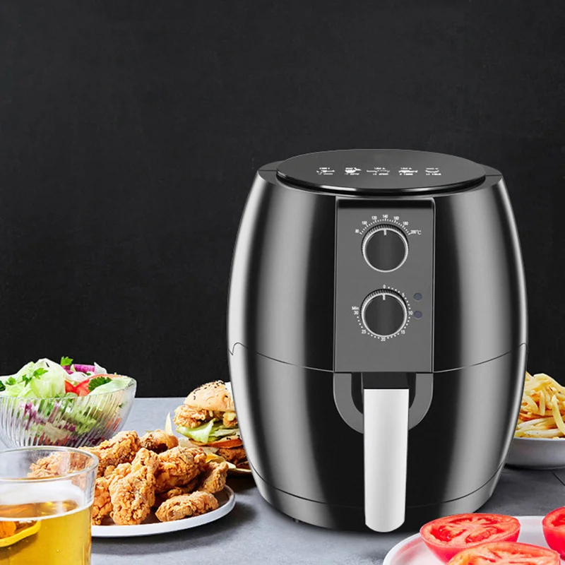 

4.5L 1350W 220V Multifunction Air Fryer Oil free Health Fryer Cooker Smart Touch LCD Airfryer Pizza Fryer for French Fries