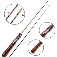 colorful carbon ul spinning rod 1 68m 3 7g ultralight casting rods ultra light lure fishing rod solid tips pole vara de pesca