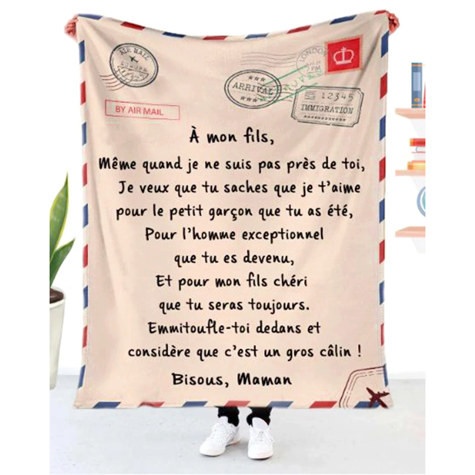 

Blanket Flannel Throw Blanket Letter Sofa Printed Blanket Couch Quilts