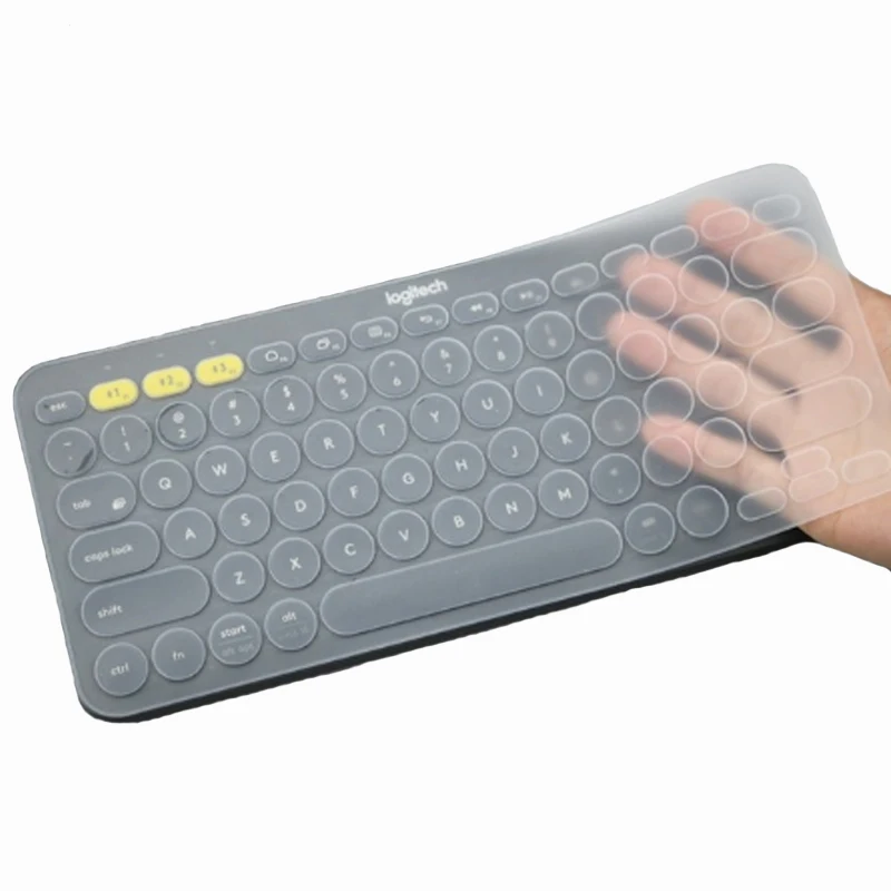 Мягкий силиконовый защитный чехол для клавиатуры logitech K380 Bluetooth