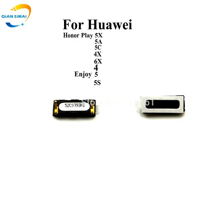 

2PCS/Lot ear earpiece speaker For Huawei Honor Play 5A 5C 5X 4X 6X 4 Enjoy 5 5S phone