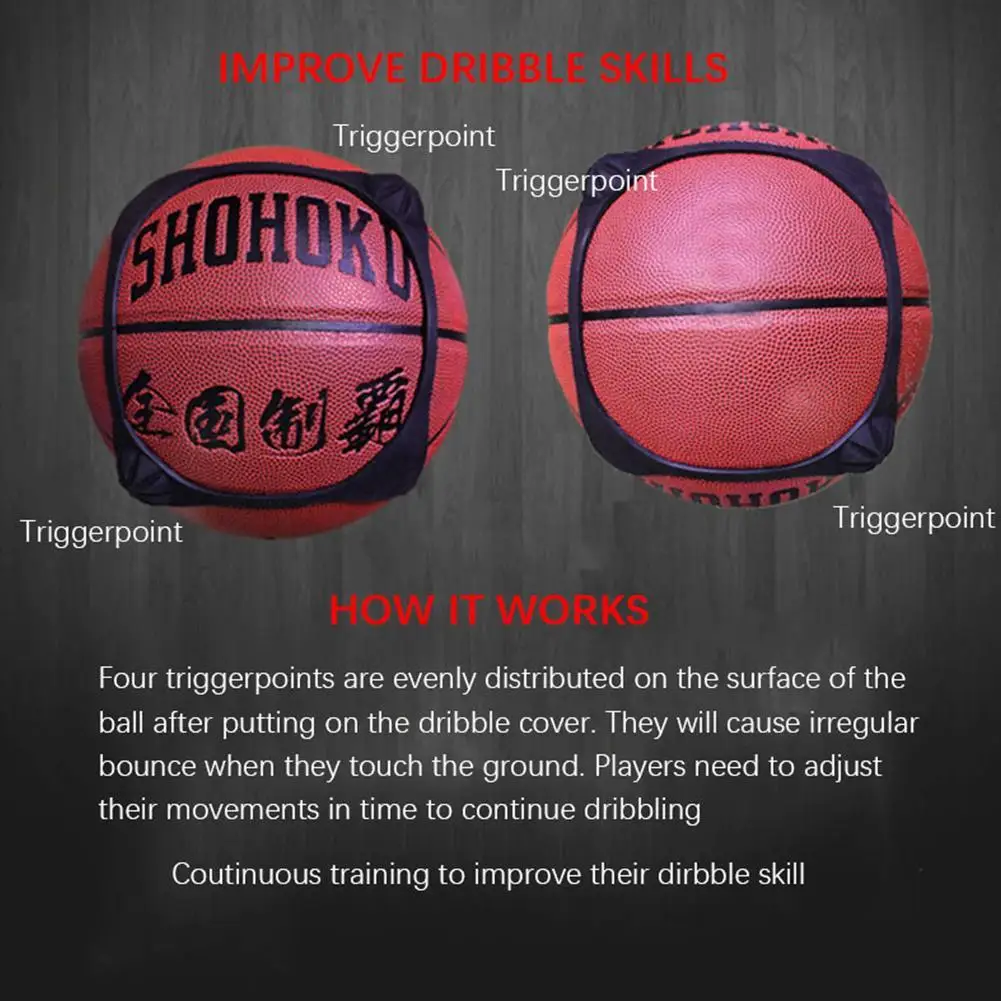 

Basketball Dribble Trainer Agility Reaction Bounce Accessories Skill Basketball Training Ball Tool Ball Dribbling Constrol I4X5