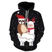 christmas hoodies 3d print fashion sweatshirt men women hip hop oversized hoodie pullover kids hoody boy girl coat clothing