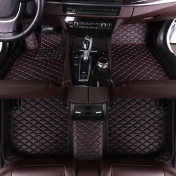 High Quality Leather Car Floor Mats for Mercedes Mercedes E-CLASS E200 E250 E300 E400 E450 W210 W211 W212 W213 Car Accessories