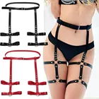 Новинка 2021, женские сексуальные ремни для тела, ремни в готическом стиле, ремни для женского нижнего белья, сексуальные костюмы для БДСМ, подтяжки для бондажа