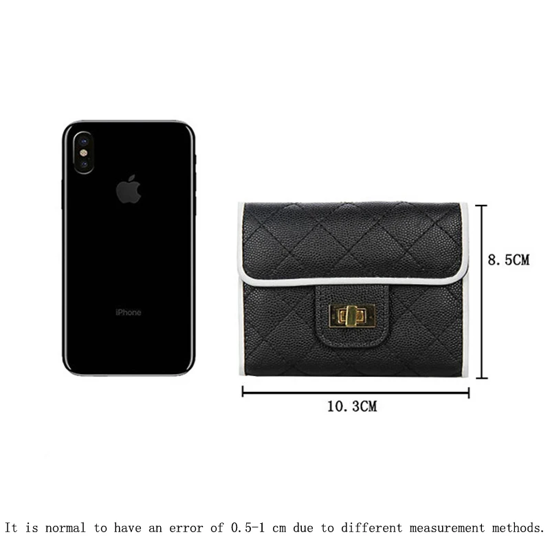 Знаменитый бренд 2020 Новинка Роскошные замковые короткие женские кошельки из