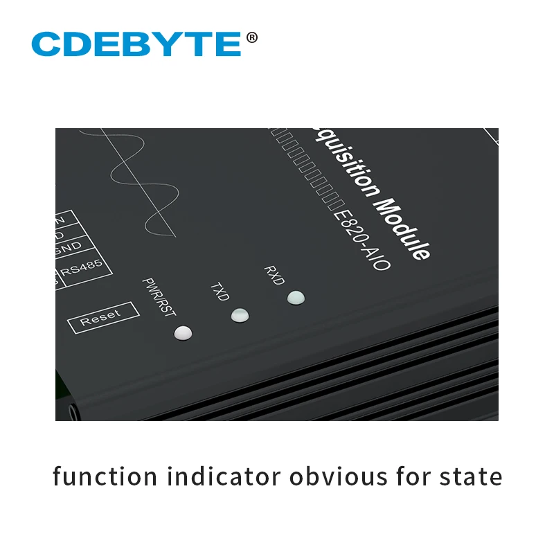 Аналоговый 4-канальный модуль сбора данных 4-20 мА модель RTU E820-AIO(II-485-4-20) 433 МГц