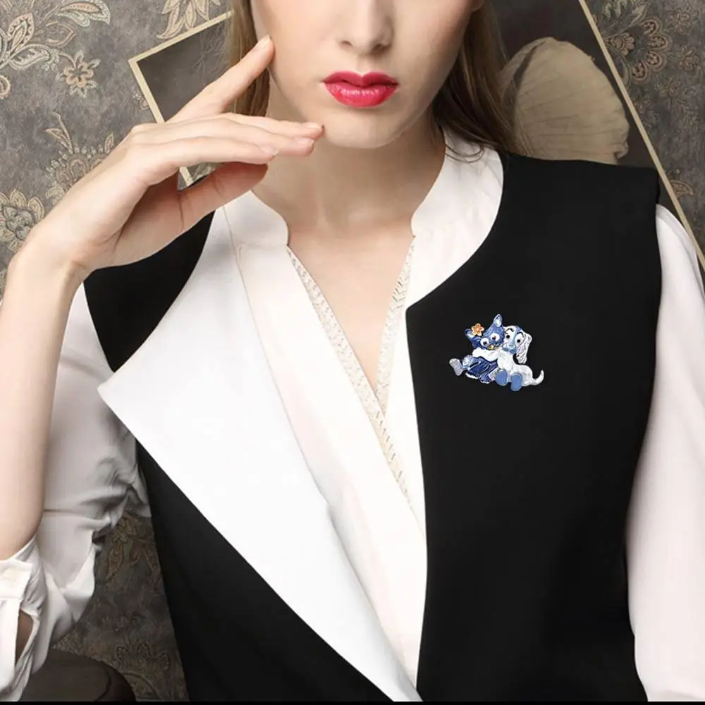 Оригинальный дизайн подарки лучшим друзьям милые кошки и броши в форме собаки