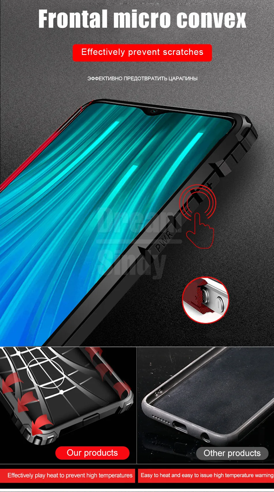 Роскошный противоударный чехол-броня для Xiaomi Redmi 7A, 8A, Note 8, Pro, мягкий чехол-накладка для Xiaomi Redmi Note, 8 T, 7 Pro, силиконовый чехол-бампер