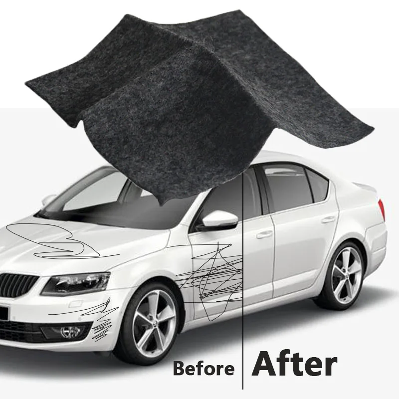 Инструмент для ремонта автомобильных царапин тряпки из наноматериала удаления