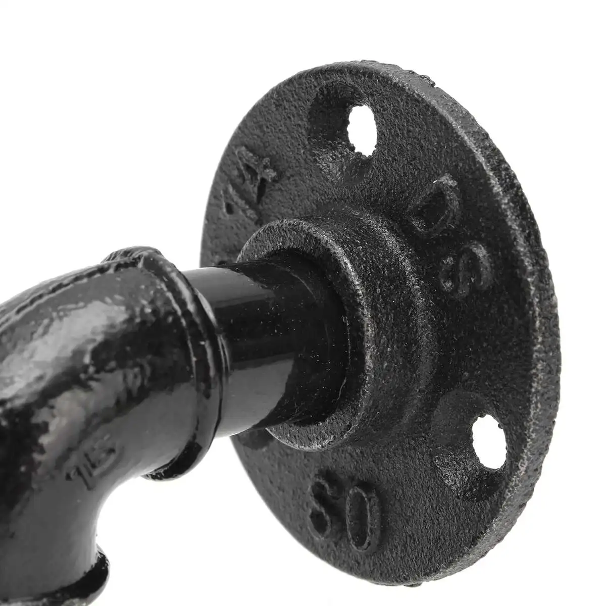 2 шт./компл. L-образный кронштейн для труб настенная плавающая полка винтажный