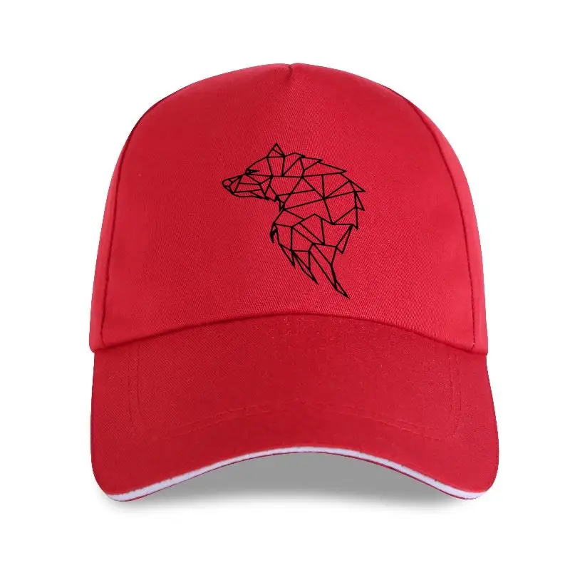 

New Modern Wolf Geometric Print Women Cotton Funny Gift For Lady Yong Girl Street Baseball cap A-1053
