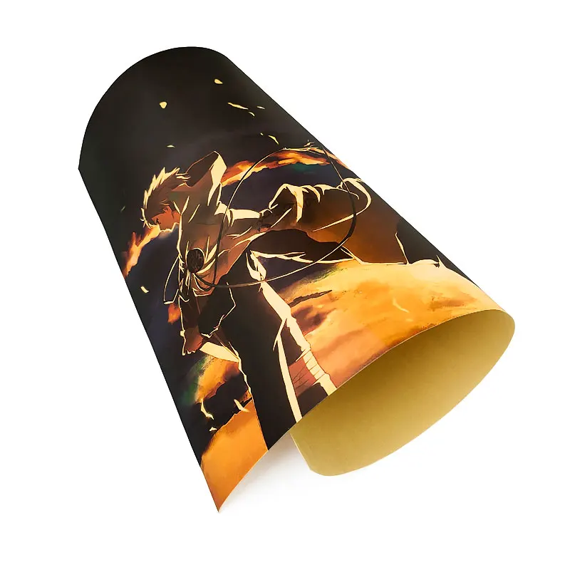 Аниме Рисунок ниндзя удзумаки из декор для бара кафе Декор плакат в стиле ретро