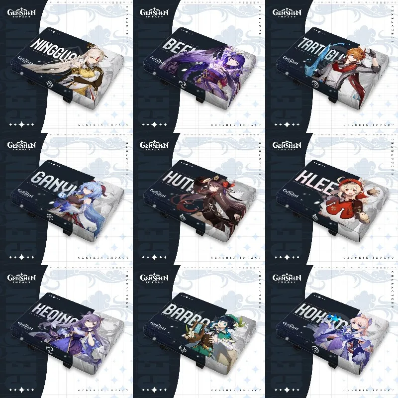 

Popular Anime Genshin Impact Raiden Shogun Zhongli Memory Foam Cushion Orthopedic Pillow Office Car Seat Hip Massage Pad Sets