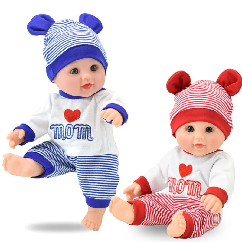 Июля Песня 30 см Reborn Baby куклы мягкая кукла для малышей игрушки ткань средства